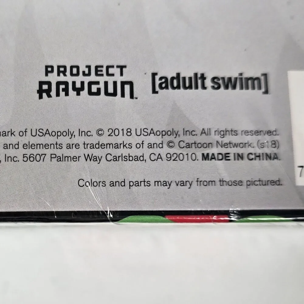 USAopoly Samurai Jack  Back To The Past Board Game Cartoon Network Adult‎ Swim